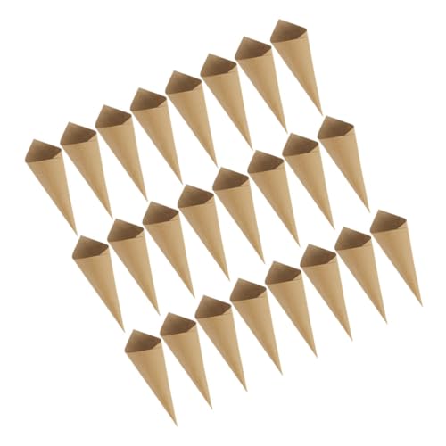 Zerodeko Konfetti Blütenkegel Aus Kraftpapier Für Hochzeiten Blumenkegel Gastgeschenke Party Dekoration Vielseitig Einsetzbar Für Feiern Und Events von Zerodeko