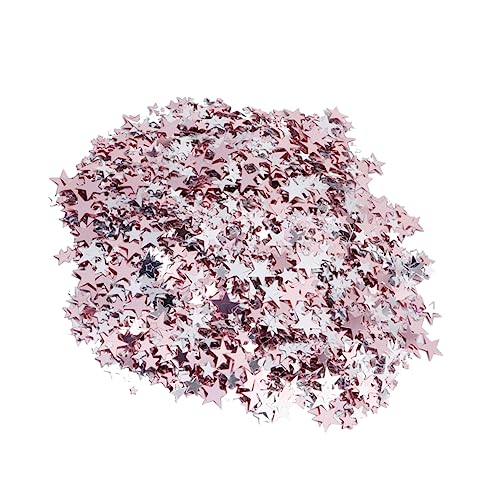 Zerodeko Konfetti Mix Silber Roségold Stern Konfetti für Hochzeit Tischdeko Festival Party Streudeko Glänzend Multifunktional Zerodeko Konfetti Mix Silber Roségold Stern Konfetti für Hochzeit Tischdeko Festival Party Streudeko Glänzend Multifunktional von Zerodeko