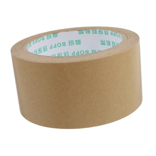 Zerodeko Kraftpapierband Packband Papierbastelband Bilderband Papierversandband Nahtloses Papierband Geschenkpapierband Papierbastelklebeband Fotorahmenband von Zerodeko