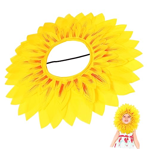 Zerodeko Kreative Sonnenblumen Kopfbedeckung Für Erwachsene Lustige Gesichtsbedeckung Accessoire Für Kindergarten Sportspiele Und Festlichkeiten Zerodeko Kreative Sonnenblumen Kopfbedeckung Für Erwachsene Lustige Gesichtsbedeckung Accessoire Für Kindergarten Sportspiele Und Festlichkeiten von Zerodeko