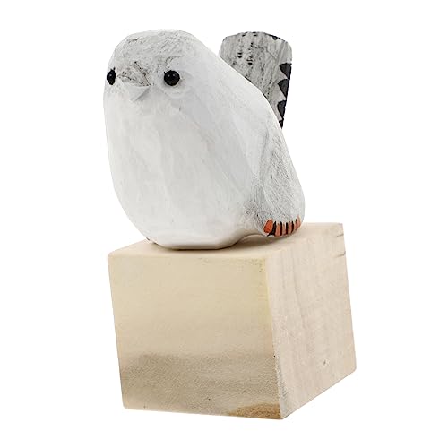 Zerodeko Kreatives Holzvogel Dekorationsstück Exquisites Vogelornament Für Den Tisch Zufällige Farben Perfekte Holzfigur Für Ihr Zuhause Und Als Zerodeko Kreatives Holzvogel Dekorationsstück Exquisites Vogelornament Für Den Tisch Zufällige Farben Perfekte Holzfigur Für Ihr Zuhause Und Als von Zerodeko