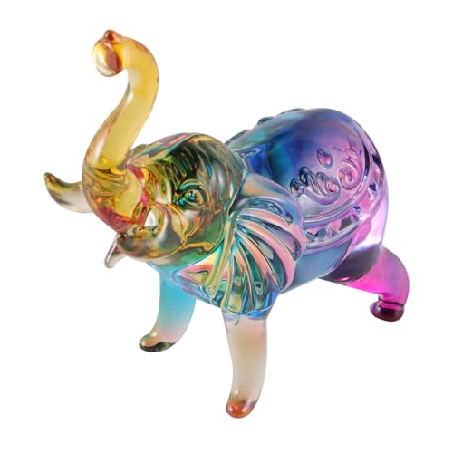 Zerodeko Kristallelefanten-dekor -tischdekor Heimdekoration Schreibtischornament Kristall Schmuck Tischdekoration Zerodeko Kristallelefanten-dekor -tischdekor Heimdekoration Schreibtischornament Kristall Schmuck Tischdekoration von Zerodeko