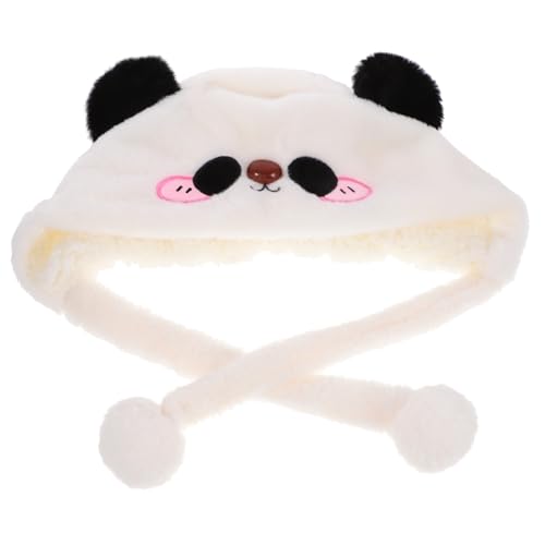 Zerodeko Kuschelige Panda Mütze Plüsch Tierkostüm Partyhut Winter Warm für Fasching und Fotorequisit Zerodeko Kuschelige Panda Mütze Plüsch Tierkostüm Partyhut Winter Warm für Fasching und Fotorequisit von Zerodeko
