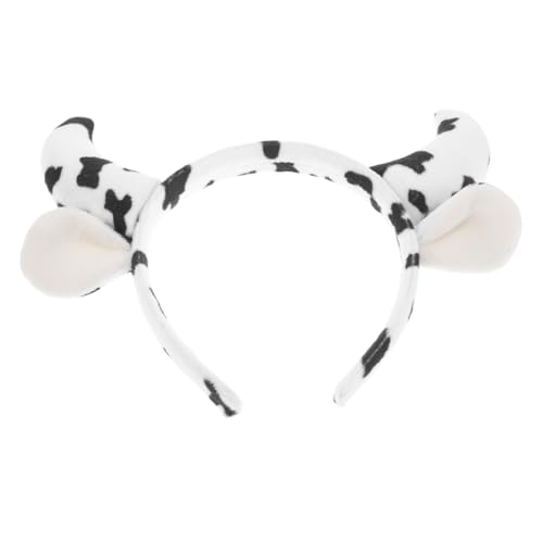 Zerodeko Kuscheliges Kuhhörner Stirnband Bequem Vielseitig für Alltag Party Cosplay Damen Mädchen Haarschmuck Niedlich Tierohren Haarreif Farmkostüm Zerodeko Kuscheliges Kuhhörner Stirnband Bequem Vielseitig für Alltag Party Cosplay Damen Mädchen Haarschmuck Niedlich Tierohren Haarreif Farmkostüm von Zerodeko