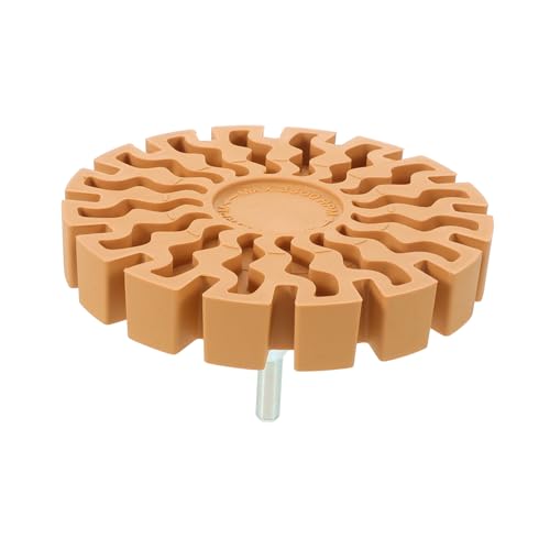 Zerodeko Leimentfernungsfach Entferner Gummis Radiergummi Rad zum Entfernen von Autoaufklebern Entfernung von Aufklebern Gummirad Spezialgummi Light Brown Zerodeko Leimentfernungsfach Entferner Gummis Radiergummi Rad zum Entfernen von Autoaufklebern Entfernung von Aufklebern Gummirad Spezialgummi Light Brown von Zerodeko