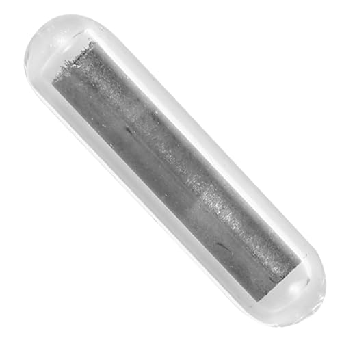 Zerodeko Magnetrührer Aufsehen Werkzeug Chemie Mischen Stöcke Magnetrührstab Mixer-Rührstab Labor-Rührstab magnetischer Rührstab Mixer Rührstab Glas Silver Wiederverwendbar von Zerodeko