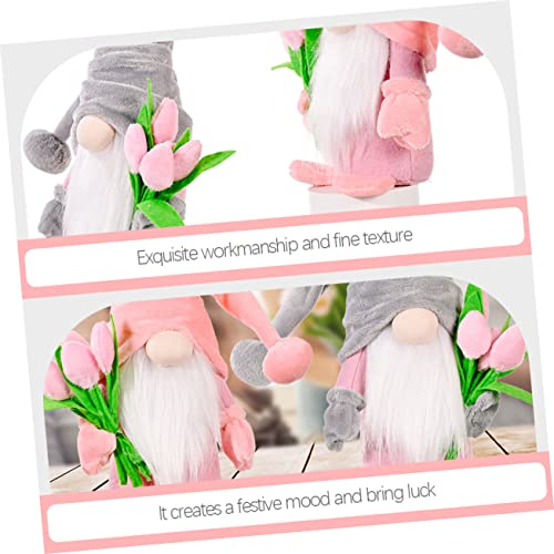 Zerodeko Niedliche Desktop Puppe Frühlingsdeko mit Grauem Hut und Kreative Muttertagsfigur Geschenkidee für Frauen Tisch und Wohnraumdekoration Zerodeko Niedliche Desktop Puppe Frühlingsdeko mit Grauem Hut und Kreative Muttertagsfigur Geschenkidee für Frauen Tisch und Wohnraumdekoration von Zerodeko