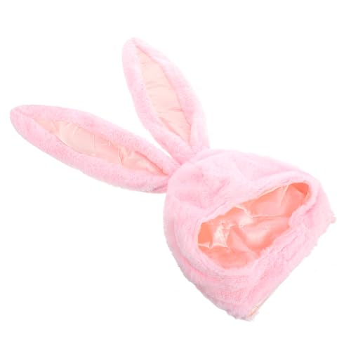 Zerodeko Niedliche Hasenohren Mütze Cosplay Performance Prop Leichtes Hautfreundliches Material Vollständige Kopfabdeckung Für Partys und Kostümveranstaltungen von Zerodeko