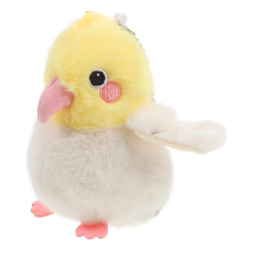 Zerodeko Niedlicher Papagei Plüschschlüsselkette Für Frauen Realistischer Stoffer Vogelbezüge Für Handtaschen Für Tierthemenpartygeschenke Geeignet von Zerodeko