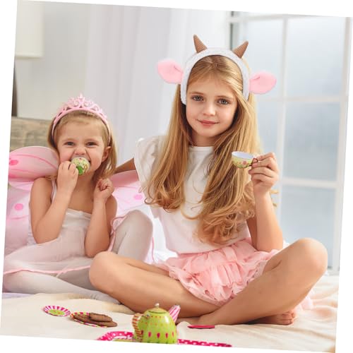 Zerodeko Niedliches Schaf-horn Stirnband aus Weichem Leichtes Cosplay-accessoire mit Schafohren für Erwachsene für Party Karneval Geburtstag und Fotoshootings von Zerodeko