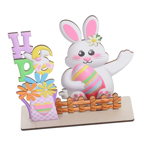 Zerodeko Ostern Tisch Dekorationen Frühling Bunny Holz Zeichen Frohe Ostern Tafelaufsätze Rustikalen Bauernhaus-Stil Zerodeko Ostern Tisch Dekorationen Frühling Bunny Holz Zeichen Frohe Ostern Tafelaufsätze Rustikalen Bauernhaus-Stil von Zerodeko
