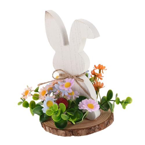 Zerodeko Ostern Zeichen Rustikale Holz Bunny Figur Bauernhaus Stil Tischplatte Herzstück Zerodeko Ostern Zeichen Rustikale Holz Bunny Figur Bauernhaus Stil Tischplatte Herzstück von Zerodeko