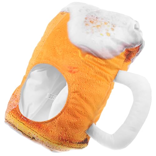 Zerodeko Plüsch Bierkrug Hut Party Mütze Lustiger Cosplay Kopfschmuck Weicher Partyhut Erwachsene Fotorequisite Kreatives Karnevalsaccessoire Zerodeko Plüsch Bierkrug Hut Party Mütze Lustiger Cosplay Kopfschmuck Weicher Partyhut Erwachsene Fotorequisite Kreatives Karnevalsaccessoire von Zerodeko