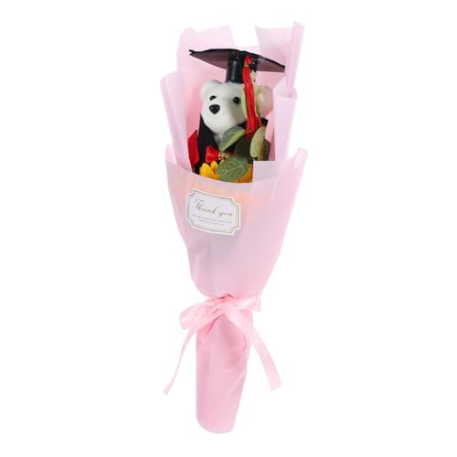 Zerodeko Plüsch Blumenstrauß zur Abschlussfeier Abschlussbär mit Doktorhut für Absolventen der Klasse Kreative Dekoration Feierlichkeiten Zerodeko Plüsch Blumenstrauß zur Abschlussfeier Abschlussbär mit Doktorhut für Absolventen der Klasse Kreative Dekoration Feierlichkeiten von Zerodeko
