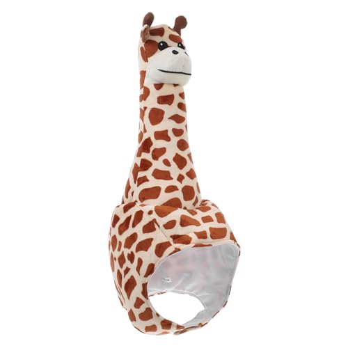 Zerodeko Plüsch Giraffen Kostümhut, Lustige Tierkopfbedeckung, Giraffenform Partyhut für Erwachsene und Kinder, Karneval Cosplay Hut, Mehrfarben Zerodeko Plüsch Giraffen Kostümhut, Lustige Tierkopfbedeckung, Giraffenform Partyhut für Erwachsene und Kinder, Karneval Cosplay Hut, Mehrfarben von Zerodeko