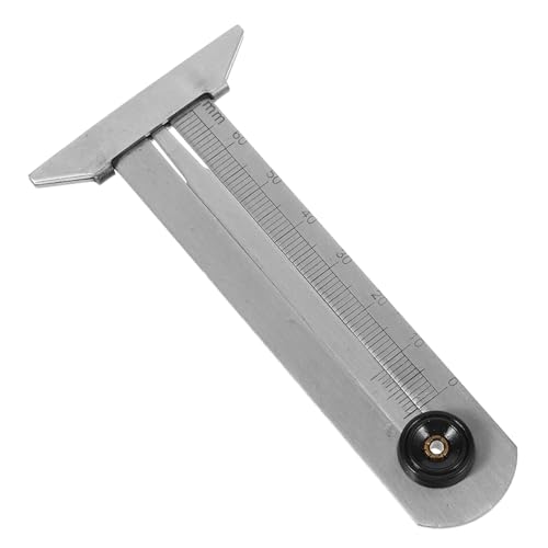 Zerodeko Profiltiefenmesser Messgerät Werkzeug zur Messung des Reifenprofils Reifenprofilmesser Reifengewinde-Messlehre Reifentiefenmesser Reifengewinde-Tiefenmesser Silver Zerodeko Profiltiefenmesser Messgerät Werkzeug zur Messung des Reifenprofils Reifenprofilmesser Reifengewinde-Messlehre Reifentiefenmesser Reifengewinde-Tiefenmesser Silver von Zerodeko