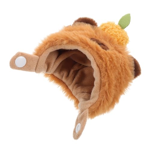 Zerodeko Puppenkleidung Cosplay-Partyhut Meerschweinchen Kopfbedeckung Kuscheltier Hut Ausgefallene Kopfbedeckungen Halloween-puppenhut Ausgefallener Kleiderhut Plüsch Light Brown Zerodeko Puppenkleidung Cosplay-Partyhut Meerschweinchen Kopfbedeckung Kuscheltier Hut Ausgefallene Kopfbedeckungen Halloween-puppenhut Ausgefallener Kleiderhut Plüsch Light Brown von Zerodeko