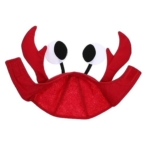 Zerodeko Roter Krabbenhut für Karneval und Cosplay Verstellbar Leicht und Komfortabel Lustiger Partyhut für Erwachsene als Foto Requisite und Zerodeko Roter Krabbenhut für Karneval und Cosplay Verstellbar Leicht und Komfortabel Lustiger Partyhut für Erwachsene als Foto Requisite und von Zerodeko