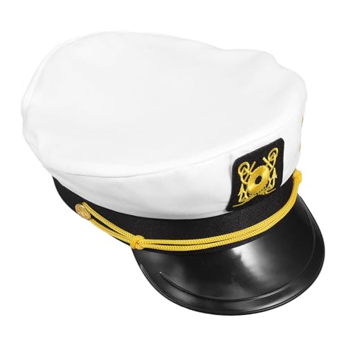 Zerodeko Schiffs Kapitänsmütze für Junggesellenabschied Stylische und Bequeme Nautikmütze für Feiern Hochzeiten und Themenveranstaltungen für Erwachsene Zerodeko Schiffs Kapitänsmütze für Junggesellenabschied Stylische und Bequeme Nautikmütze für Feiern Hochzeiten und Themenveranstaltungen für Erwachsene von Zerodeko