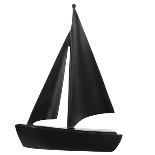 Zerodeko in Segelbootform – Segelboot-Ornament Aus Kunstharz – Moderne Innendekoration Dekoratives Modellboot – Home Office von Zerodeko