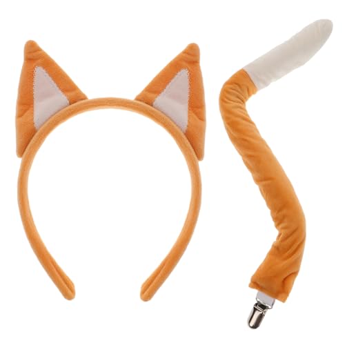 Zerodeko Sheepdog Cosplay Kostüm Set mit Weichen Ohren Haarreif und Clip Bequemes Tierkostüm Zubehör für Partys Halloween Bühnenauftritte und Themen Events Zerodeko Sheepdog Cosplay Kostüm Set mit Weichen Ohren Haarreif und Clip Bequemes Tierkostüm Zubehör für Partys Halloween Bühnenauftritte und Themen Events von Zerodeko