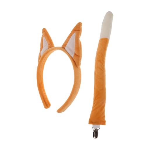 Zerodeko Sheepdog Kostüm Set mit Weichem Stirnband und Cosplay Tierkostüm Zubehör für Jungle Party Halloween und Tiermottopartys Bequemes Haarschmuck Set für Erwachsene Zerodeko Sheepdog Kostüm Set mit Weichem Stirnband und Cosplay Tierkostüm Zubehör für Jungle Party Halloween und Tiermottopartys Bequemes Haarschmuck Set für Erwachsene von Zerodeko