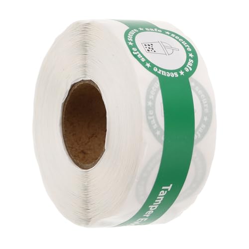 Zerodeko Siegelaufkleber für Getränke Dessert Verpackung Selbstklebende Runde Verschluss Etiketten für Kuchen und Keksboxen Vielseitig Einsetzbar für Backwaren Tee Geschenkverpackung Grün Zerodeko Siegelaufkleber für Getränke Dessert Verpackung Selbstklebende Runde Verschluss Etiketten für Kuchen und Keksboxen Vielseitig Einsetzbar für Backwaren Tee Geschenkverpackung Grün von Zerodeko