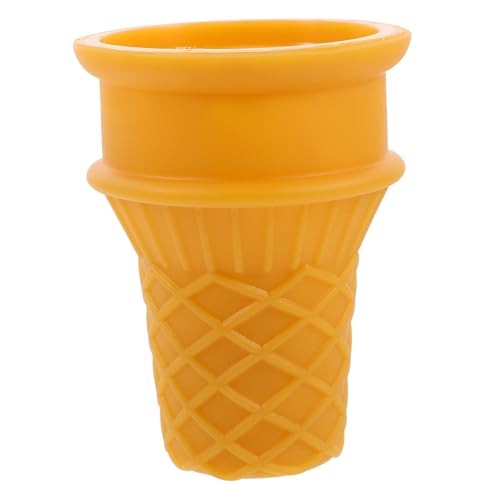 Zerodeko Simulierte Eistüte aus Hochwertigem Material Partys Fotografie und Kreative Dekoration Realistische Nachbildung für Desserts Eiswaffel Requisite von Zerodeko