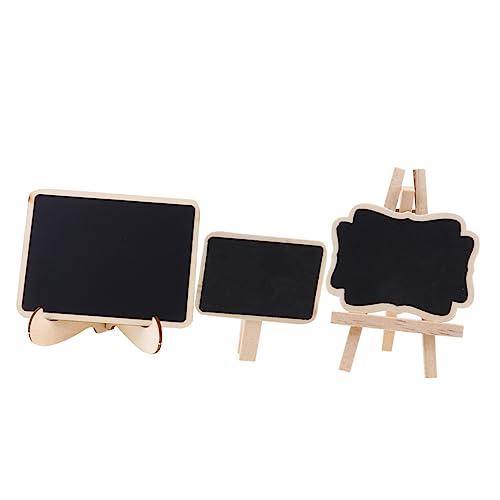 Zerodeko Tafel Klein Spielzimmer Hochzeit Kreidetafeln Tafeln Staffeleien Clips Etikettenständer Mini Tag Memo Nachricht Zuhause Hängehalterung Kinderwand Kleine von Zerodeko