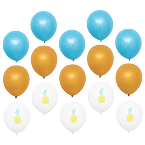 Zerodeko Teiliges Set Aus Latexballons Im Ananas Muster Goldene Hawaii Party Dekoration Für Geburtstagsfeiern Kindergeburtstage Und Feierlichkeiten Für Festliche Anlässe von Zerodeko