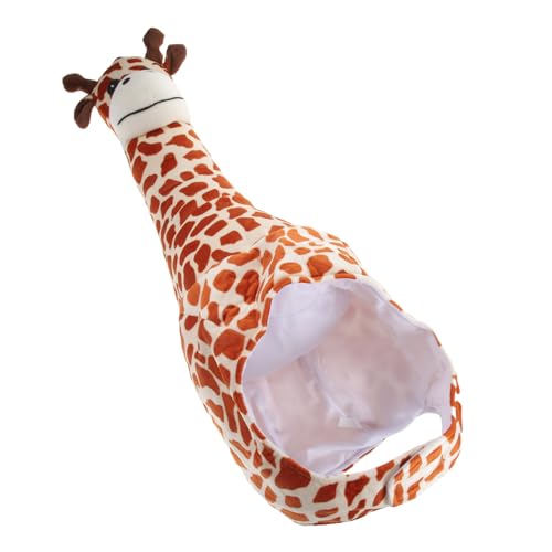 Zerodeko Tierkostümhut Giraffe Für Themenpartys Lustiger Cosplay Hut Für Erwachsene Für Kostümpartys Fotografie Und Verkleidungen von Zerodeko