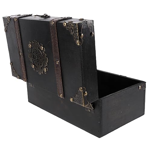 Zerodeko Tisch-schmuckschatulle Aus Holz Schmuck-organizer-box Stilvoll Für Geburtstage Und Jahrestage von Zerodeko