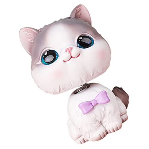 Zerodeko Niedliche Katzenfiguren Aus Kunstharz Entzückende Schreibtischdekoration Für Festivals Kätzchen-Ornament Aus Kunstharz Für Jedes Alter Zerodeko Niedliche Katzenfiguren Aus Kunstharz Entzückende Schreibtischdekoration Für Festivals Kätzchen-Ornament Aus Kunstharz Für Jedes Alter von Zerodeko
