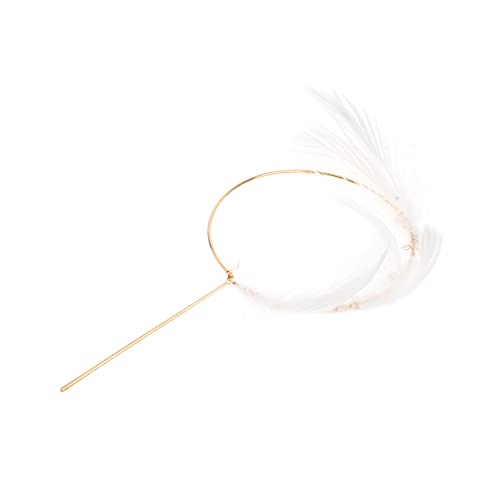 Zerodeko Tortendeko mit Perlen und Flügeln Cake Topper für Geburtstag Hochzeit Taufe und Party Sichere Party Supplies Vielseitig als Cupcake Dekoration und Food Picks Geeignet von Zerodeko