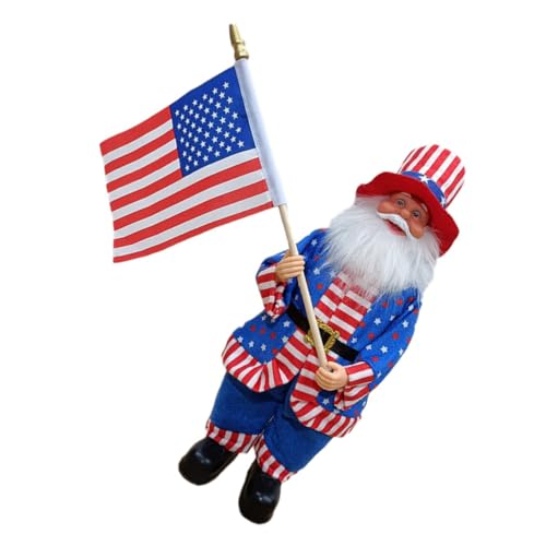 Zerodeko Unabhängigkeitstag Puppe Geburtstag Für Männer Kaschmir Lametta Opa Geburtstag Frauen Ihn Dekorativ Patriotischer Gnom Plüsch Denkmal Für Männer Kuchen Lustig Rot Plastik Zerodeko Unabhängigkeitstag Puppe Geburtstag Für Männer Kaschmir Lametta Opa Geburtstag Frauen Ihn Dekorativ Patriotischer Gnom Plüsch Denkmal Für Männer Kuchen Lustig Rot Plastik von Zerodeko