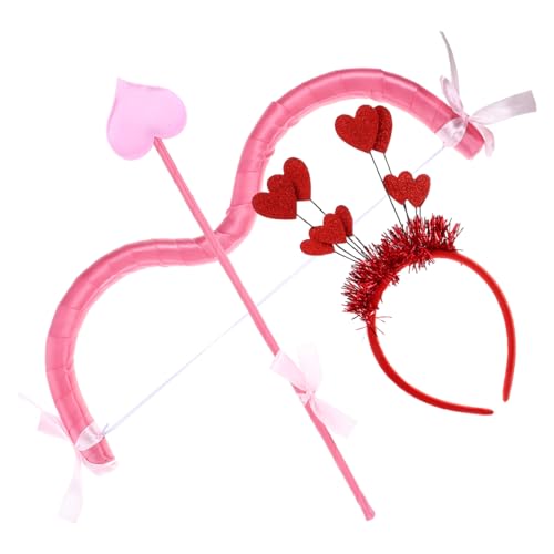 Zerodeko Valentinstag Cupid Haarreif Rotes Herz Stirnband mit Weichen Pfeilen Komfortables Amor Party Kopfschmuck für Karneval Bühnenauftritte und Romantische Kostüm Events Zerodeko Valentinstag Cupid Haarreif Rotes Herz Stirnband mit Weichen Pfeilen Komfortables Amor Party Kopfschmuck für Karneval Bühnenauftritte und Romantische Kostüm Events von Zerodeko