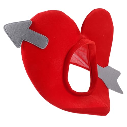Zerodeko Valentinstag Herz Stirnband Kopfstück mit Amor Design Rotes Cosplay Kostüm Party Accessoire für Foto Requisiten für Hochzeit Geburtstag Romantische Anlässe Zerodeko Valentinstag Herz Stirnband Kopfstück mit Amor Design Rotes Cosplay Kostüm Party Accessoire für Foto Requisiten für Hochzeit Geburtstag Romantische Anlässe von Zerodeko