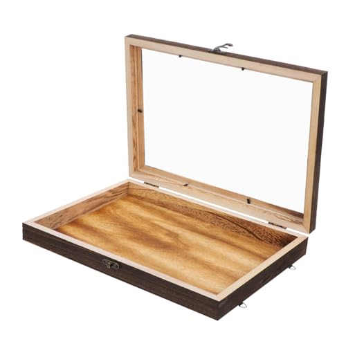 Zerodeko Vintage Musterbox Quadratische Glasvitrine Staubdichter Schaukasten Bilderrahmen Aus Holz Box Für Insektenproben -vitrine Holzrahmen Glasrahmen Rechteck Hölzern Muschelschale Zerodeko Vintage Musterbox Quadratische Glasvitrine Staubdichter Schaukasten Bilderrahmen Aus Holz Box Für Insektenproben -vitrine Holzrahmen Glasrahmen Rechteck Hölzern Muschelschale von Zerodeko