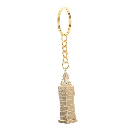 Zerodeko Vintage-stil Big Ben Schlüsselanhänger England-stil Schlüsselanhänger Exquisite Simulation Big Ben Schlüsselanhänger Schlüsselanhänger Für Tasche Hängende von Zerodeko