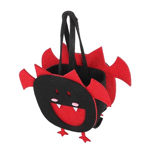 Zerodeko Wiederverwendbare Halloween Süßigkeiten Tasche aus Filz mit Niedlichen Halloween Motiven Mittlerer Kapazität für Partygeschenke Bonbons und Kleine Präsente Vielseitig Einsetzbar Zerodeko Wiederverwendbare Halloween Süßigkeiten Tasche aus Filz mit Niedlichen Halloween Motiven Mittlerer Kapazität für Partygeschenke Bonbons und Kleine Präsente Vielseitig Einsetzbar von Zerodeko