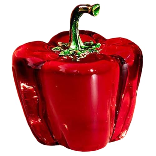 Zerodeko Kristall Chili Figurine Glocke Pfeffer Statue Wohnkultur Weihnachten Elegante Tisch Ornament Zerodeko Kristall Chili Figurine Glocke Pfeffer Statue Wohnkultur Weihnachten Elegante Tisch Ornament von Zerodeko
