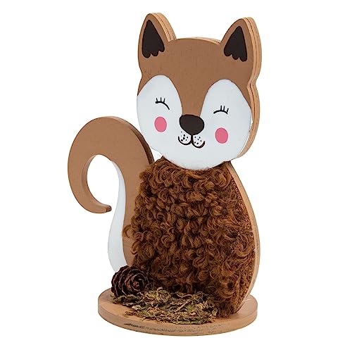Zerodeko hölzerne Ornamente tierfiguren tiermotive Thanksgiving Decoration Soft Toy holzfiguren Wolf herbstliche Tischdeko Girlande Futterspender Tier schmücken Foto-Requisiten Plüsch Brown Zerodeko hölzerne Ornamente tierfiguren tiermotive Thanksgiving Decoration Soft Toy holzfiguren Wolf herbstliche Tischdeko Girlande Futterspender Tier schmücken Foto-Requisiten Plüsch Brown von Zerodeko