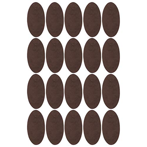 10 Paar Ellbogenflecken, DIY -Stoffaufkleber für Kleidung, Deckmakler (Zehn Paar braune Farben) von Zerodis