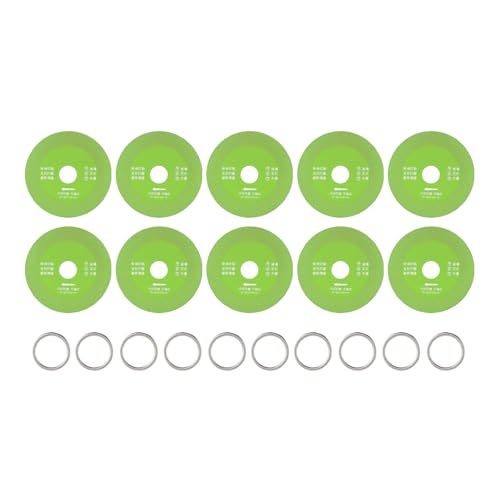 10 Stück Diamant-Trennscheibe, Drehwerkzeug, Professionelle Diamant-Sägeblätter für Winkelschleifer-Schneidemaschine 10 Stück Diamant-Trennscheibe, Drehwerkzeug, Professionelle Diamant-Sägeblätter für Winkelschleifer-Schneidemaschine von Zerodis