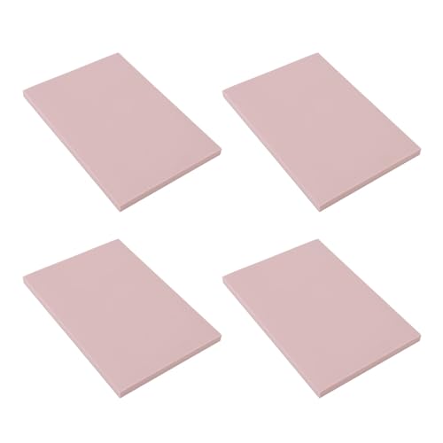 10-teiliger Stempelblock, Gummistempelblock, Gummistempelherstellungsblock, Gummistempelblock, Einfaches Schnitzen, Gummischnitzblock für DIY-Druckstempel (Rosa) von Zerodis