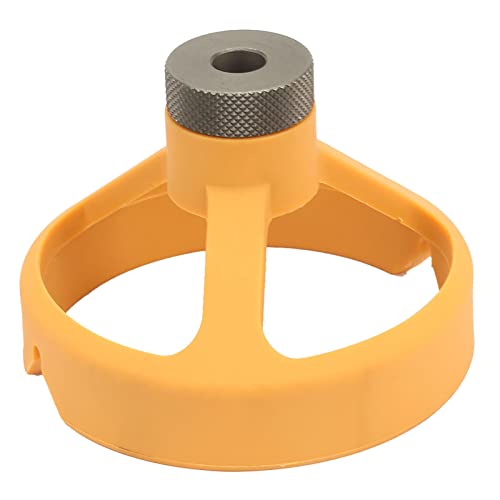 5/6/7/8/9/10 Mm Holzbearbeitungswerkzeugbohrer Punch Guide Locator für Schnelle und Qualitativ Hochwertige Holzbearbeitungsvorgänge (Rot) (YELLOW) von Zerodis