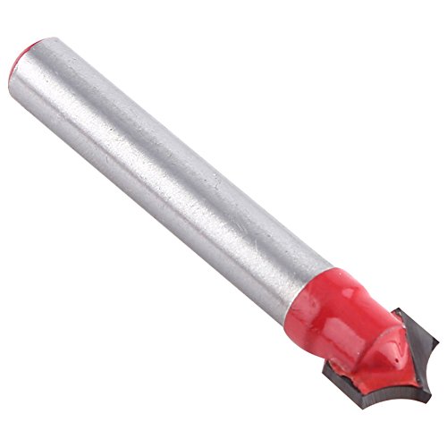 6 Mm Schaft 3D CNC Gravur End Mill V Groove Nadel Tip Router Bit Holzbearbeitungs -Bit -Schnitzwerkzeug für Acryl MDF PVC 3D Gravur und Kamm, Geeignet für eine Große Vielfalt von Größen (8mm 6 Mm Schaft 3D CNC Gravur End Mill V Groove Nadel Tip Router Bit Holzbearbeitungs -Bit -Schnitzwerkzeug für Acryl MDF PVC 3D Gravur und Kamm, Geeignet für eine Große Vielfalt von Größen (8mm von Zerodis