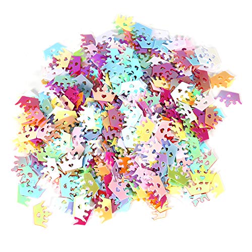60 GBAG Coloralful Wituil Birthday Konfetti, Nageldekoration für DIY-Material, Konfetti für Hochzeiten, Partys für Kunstnägel (kleine Größe) von Zerodis