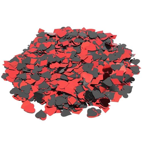 Nacht Party Konfetti Dekoration, 60g Pailletten Spiel Nacht Streuung Tisch Casino Thema Party Sprinkles für Geburtstag, Hochzeit, & Karneval Party (Mischform) Nacht Party Konfetti Dekoration, 60g Pailletten Spiel Nacht Streuung Tisch Casino Thema Party Sprinkles für Geburtstag, Hochzeit, & Karneval Party (Mischform) von Zerodis