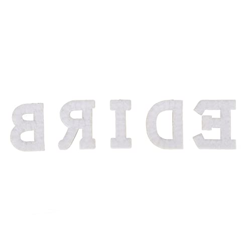 Aufnäher zum Aufbügeln / Aufnähen, Motiv: Braut, englische Buchstaben mit funkelnder Perle und für Kleidungsdekoration Aufnäher zum Aufbügeln / Aufnähen, Motiv: Braut, englische Buchstaben mit funkelnder Perle und für Kleidungsdekoration von Zerodis